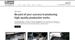 Desktop Screenshot of montristudio.com